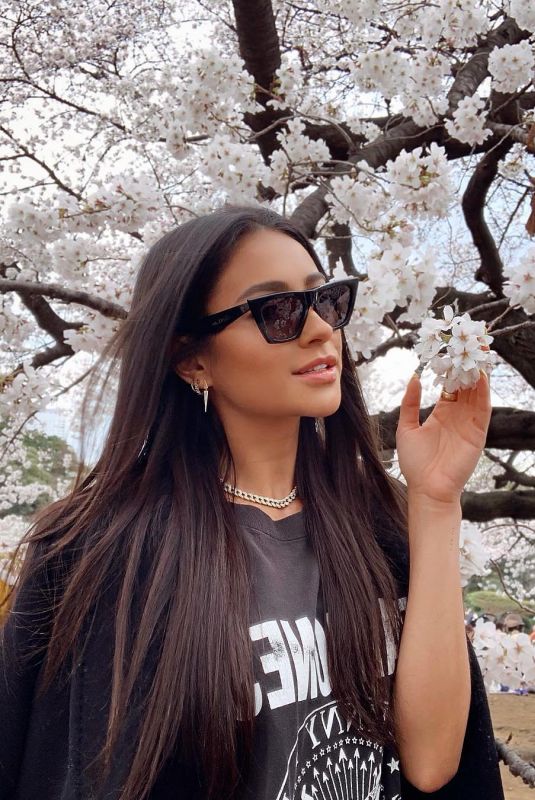 SHAY MITCHELL at a Park in Japan - Instagram Pictures 04/01/2019
