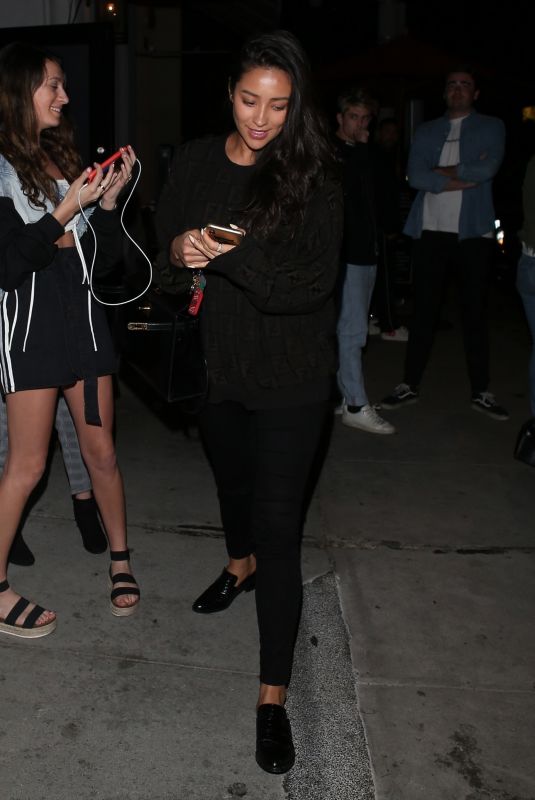SHAY MITCHELL Leaves Craig