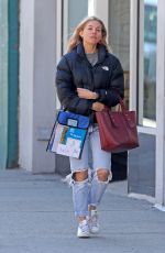 SIENNA MILLER Out in New York 04/03/2019