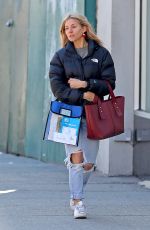 SIENNA MILLER Out in New York 04/03/2019