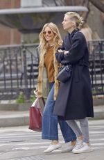 SIENNA MILLER Out in New York 04/11/2019