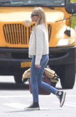 SIENNA MILLER Out in New York 04/29/2019