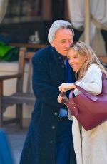 SIENNA MILLER Out with Her Father in New York 04/03/2019