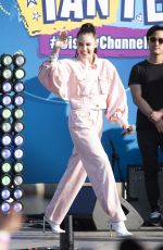 SOFIA CARSON and DOVE CAMERON at Disney Channel Fanfest in Anaheim 04/27/2019