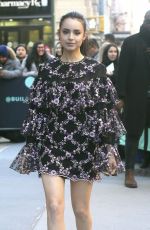 SOFIA CARSON Leaves AOL Build Series in New York 04/01/2019