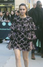 SOFIA CARSON Leaves AOL Build Series in New York 04/01/2019