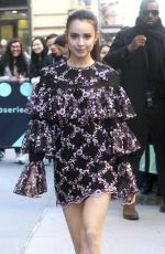 SOFIA CARSON Leaves AOL Build Series in New York 04/01/2019