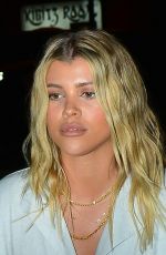 SOFIA RICHIE and Scott Disick at No Name Restaurant in Los Angeles 
