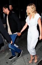SOFIA RICHIE and Scott Disick at No Name Restaurant in Los Angeles 