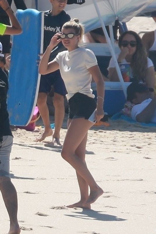 SOFIA RICHIE and Scott Disick on Vacation in Cabo San Lucas 04/19/2019