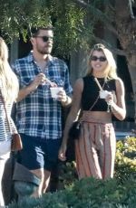SOFIA RICHIE and Scott Disick Out for Frozen Yogurt in Malibu 04/13/2019