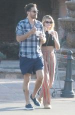 SOFIA RICHIE and Scott Disick Out for Frozen Yogurt in Malibu 04/13/2019