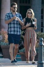 SOFIA RICHIE and Scott Disick Out for Frozen Yogurt in Malibu 04/13/2019