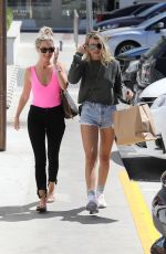 SOFIA RICHIE in Denim Shorts Out in Malibu 04/18/2019