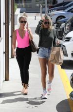 SOFIA RICHIE in Denim Shorts Out in Malibu 04/18/2019