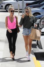 SOFIA RICHIE in Denim Shorts Out in Malibu 04/18/2019