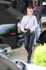 SOFIA RICHIE Leaves Barneys New York in Beverly Hills 04/16/2019