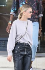 SOFIA RICHIE Leaves Barneys New York in Beverly Hills 04/16/2019