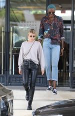 SOFIA RICHIE Leaves Barneys New York in Beverly Hills 04/16/2019