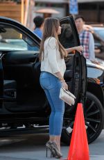 SOFIA VERGARA Arrives at a Sushi Restaurant in Los Angeles 04/06/2019