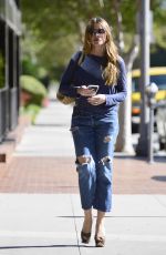 SOFIA VERGARA in Ripped Jeans Out in Los Angeles 04/23/2019