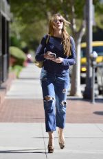 SOFIA VERGARA in Ripped Jeans Out in Los Angeles 04/23/2019
