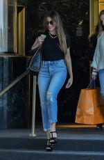 SOFIA VERGARA Shopping at Saks Fifth Avenue in Beverly Hills 04/19/2019
