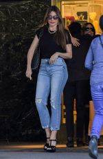 SOFIA VERGARA Shopping at Saks Fifth Avenue in Beverly Hills 04/19/2019