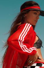 SOMER RAY on the Set of a Photoshoot, March 2019