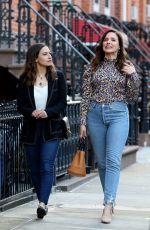 SOPHIA BUSH on the Set of False/Positive in New York 04/15/2019