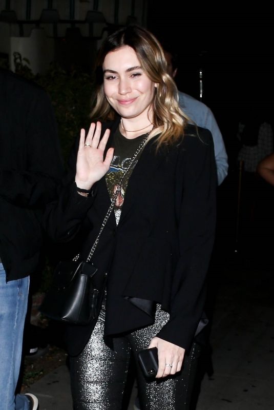 SOPHIE SIMMONS at Delilah in West Hollywood 04/06/2019