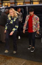 SOPHIE TURNER and Joe Jonas Arrives at Their Apartment in New York 04/05/2019