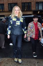SOPHIE TURNER and Joe Jonas Arrives at Their Apartment in New York 04/05/2019