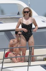 SOPHIE TURNER and Joe Jonas at a Boat in Cabo San Lucas 04/18/2019