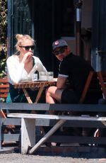SOPHIE TURNER and Joe Jonas Out for Lunch in West Hollywood 04/22/2019