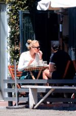 SOPHIE TURNER and Joe Jonas Out for Lunch in West Hollywood 04/22/2019
