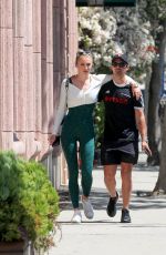 SOPHIE TURNER and Joe Jonas Out for Lunch in West Hollywood 04/22/2019