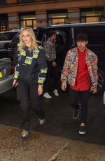 SOPHIE TURNER and Joe Jonas Out in New York 04/05/2019
