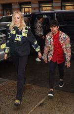 SOPHIE TURNER and Joe Jonas Out in New York 04/05/2019