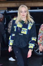 SOPHIE TURNER and Joe Jonas Out in New York 04/05/2019