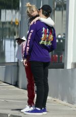SOPHIE TURNER and Joe Jonas Out Shopping in Hollywood 04/13/2019