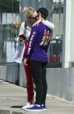 SOPHIE TURNER and Joe Jonas Out Shopping in Hollywood 04/13/2019