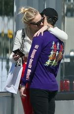 SOPHIE TURNER and Joe Jonas Out Shopping in Hollywood 04/13/2019