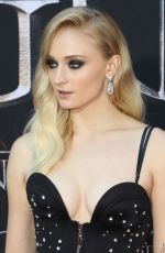 SOPHIE TURNER at Game of Thrones, Season 8 Premiere in New York 04/03/2019