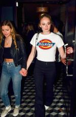 SOPHIE TURNER Leaves Craig