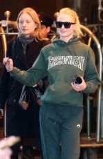 SOPHIE TURNER Out in New York 04/02/2019