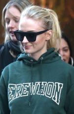 SOPHIE TURNER Out in New York 04/02/2019