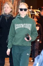 SOPHIE TURNER Out in New York 04/02/2019