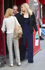 SOPHIE TURNER Out wuth Her Parents in New York 04/02/2019