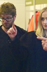 SOPHIE TURNER Out wuth Her Parents in New York 04/02/2019